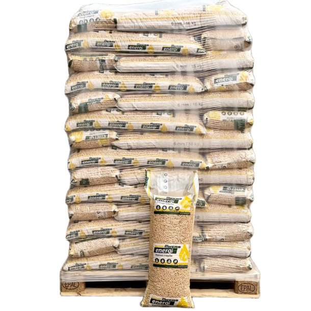 6 mm - Ewers Premium tr�piller - i 16 kg poser/896 kg 