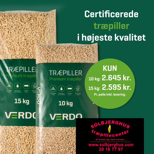 PSKEKAMPAGNE FREM TIL 02/05 2025. - 840 KG P PALLEN - 6 mm Heatlets Premium i 10 kg poser